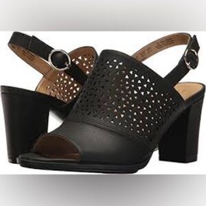 SOUL Naturalizer Black Cutout Heels